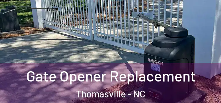Gate Opener Replacement Thomasville - NC