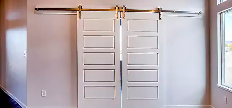 Glass Barn Door with Installation Hardware Kit Thomasville