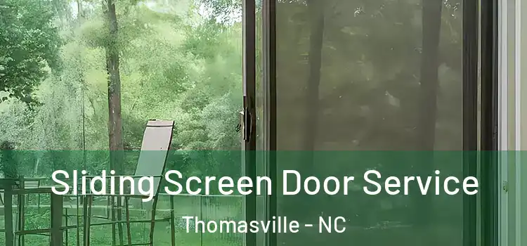  Sliding Screen Door Service Thomasville - NC